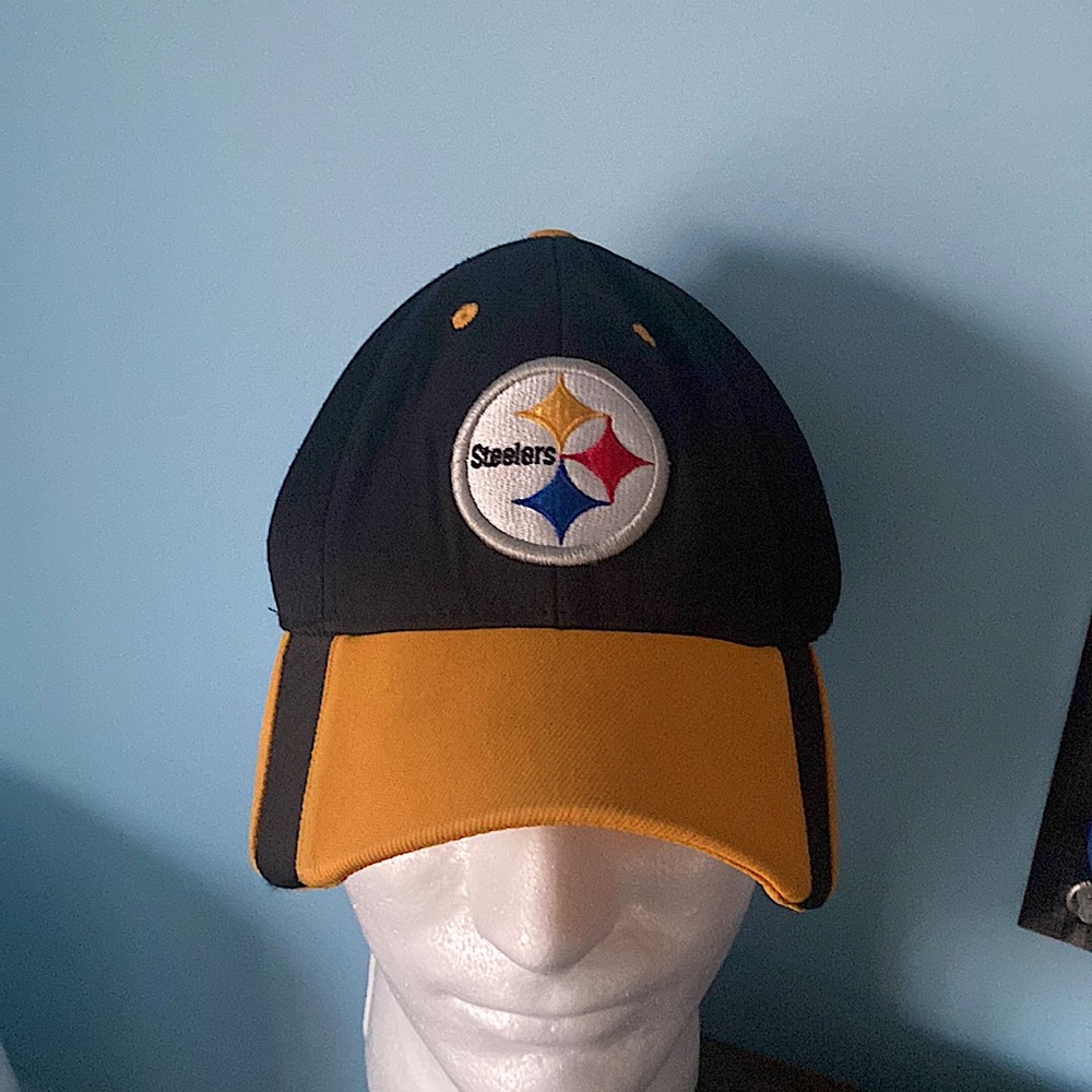 Pittsburgh Steelers NFL Reebok Embroidered Black And Yellow Adjustable Hat